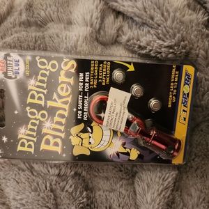 Bling Bling Blinkers Red Flashlight Case (red, white, blue) LED Lights ♥️🩶💙